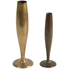 Bronze Bud Vases