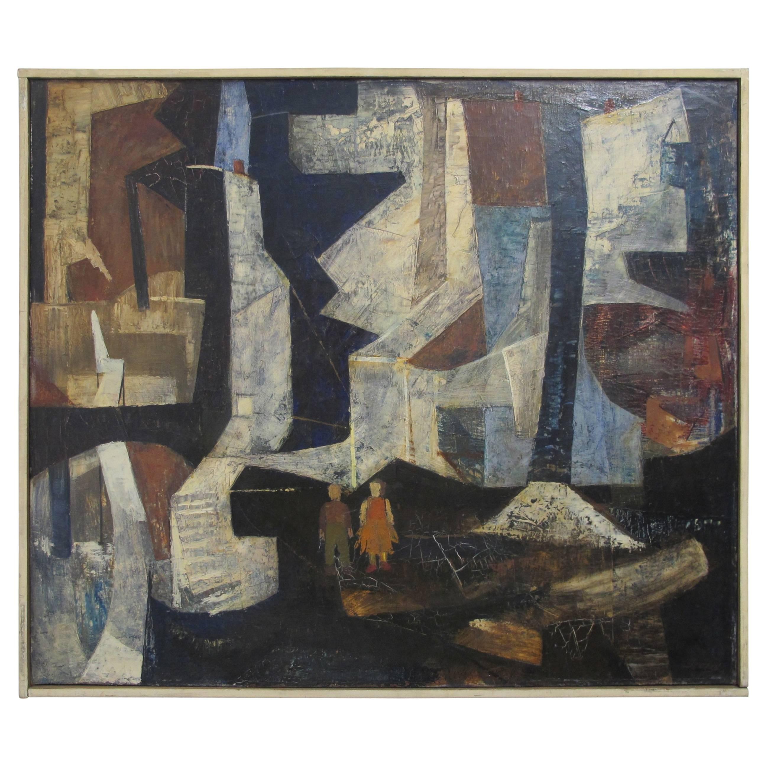 Mid-20th Century Abstract Painting