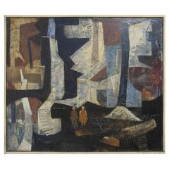 Mid-20th Century Abstract Painting