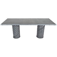 Contemporary Industrial Dining Table or Desk 7
