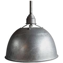 Large Industrial Oversized Metal Pendant 4