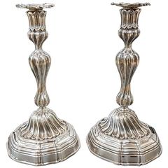 20th Century Sterling Silver Candlesticks 9