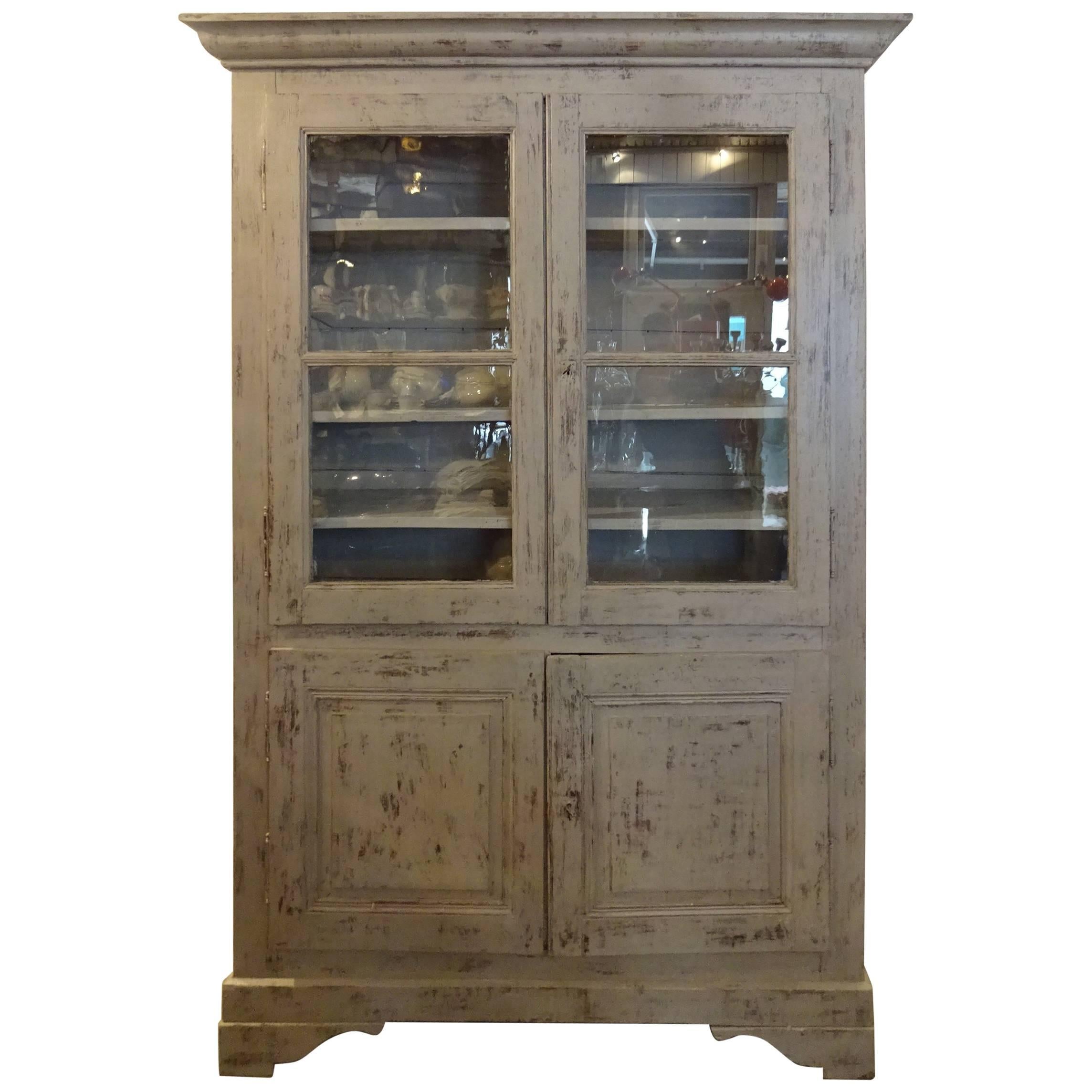 Late 19th Century French Vitrine Cabinet