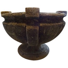 Early 20th Century French Cast Stone Jardiniere