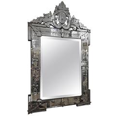 Antique Early 20th Century Venetian Style Mirror