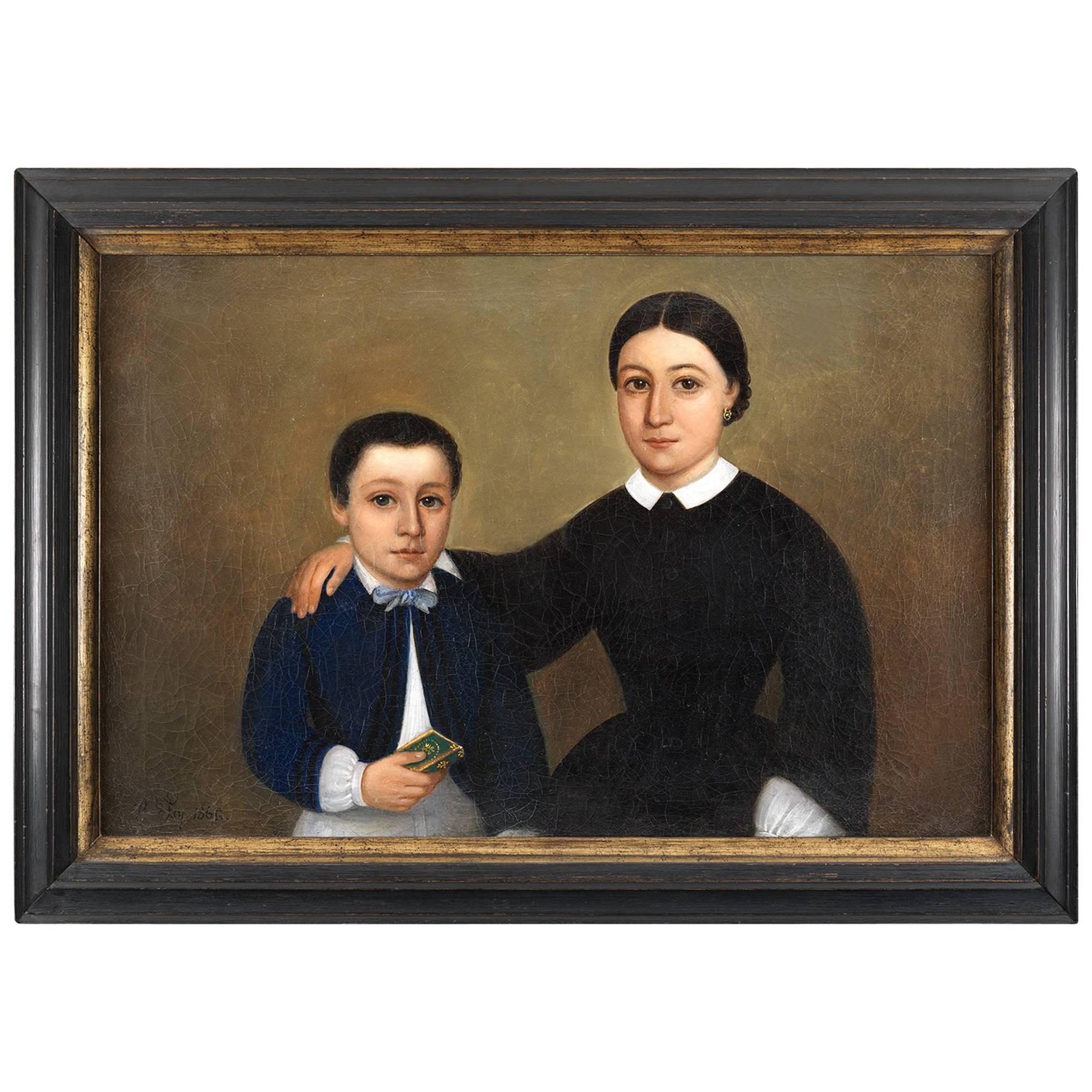 Double Portrait of a Mother and Son