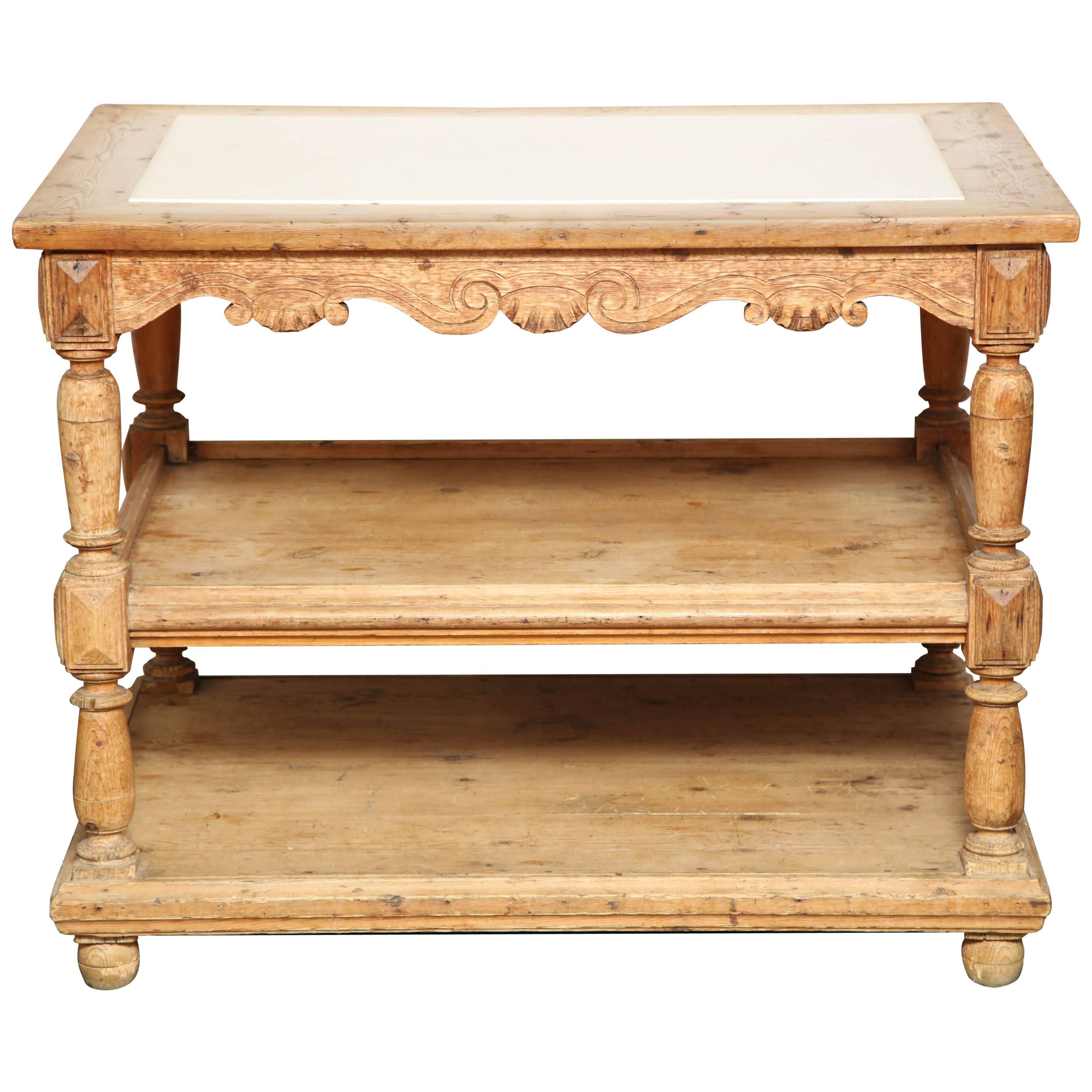 Antique Kitchen Island at 1stDibs