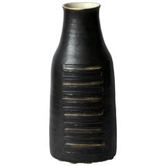 Bruno Gambone - Grand vase en céramique marron