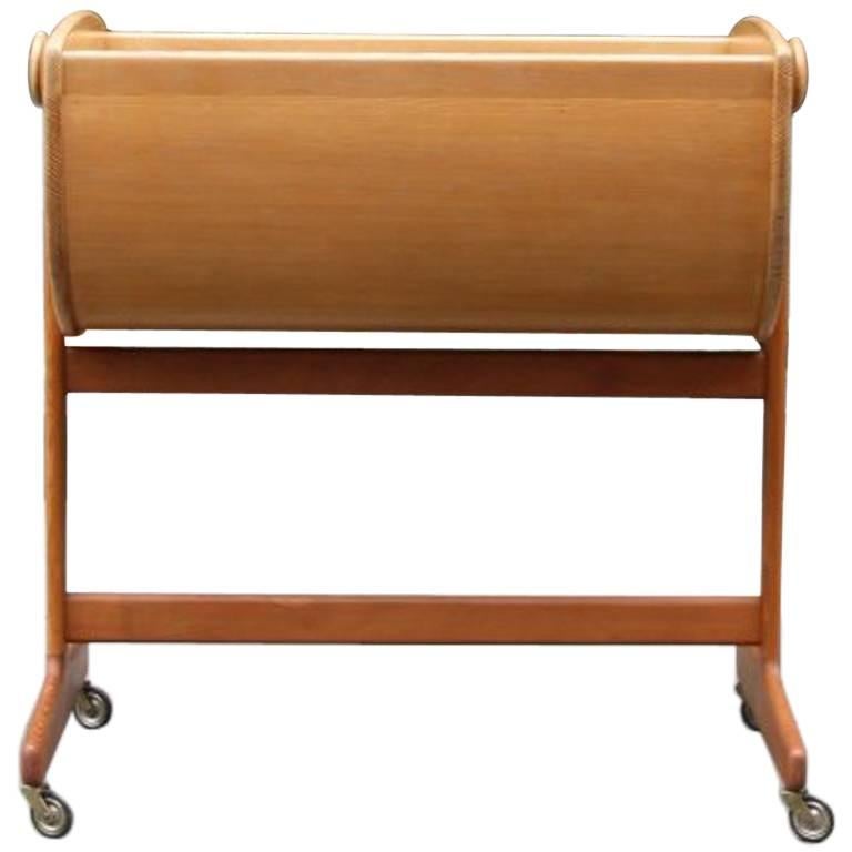 Nanna Ditzel Oregon Pine 'Lulu' Cradle Made by Danish Cabinet Maker Kold Saverk