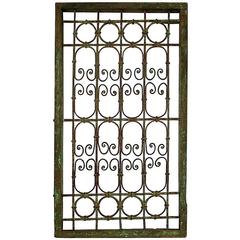 Late 19th Century Moroccan Window Frame 5