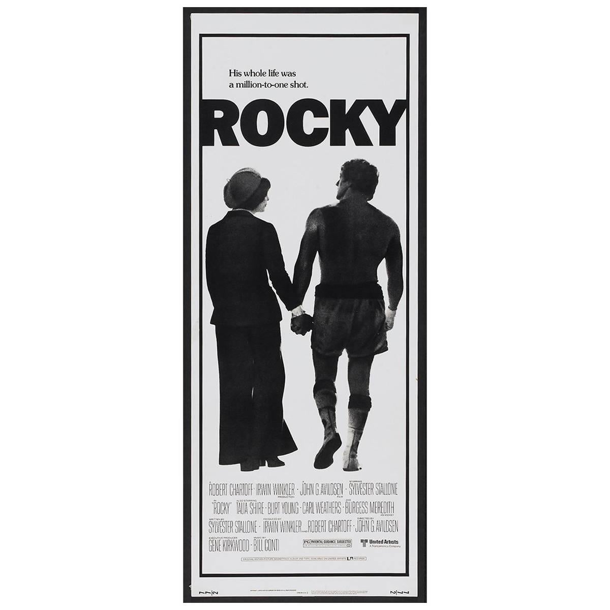"Rocky" Film Poster, 1976
