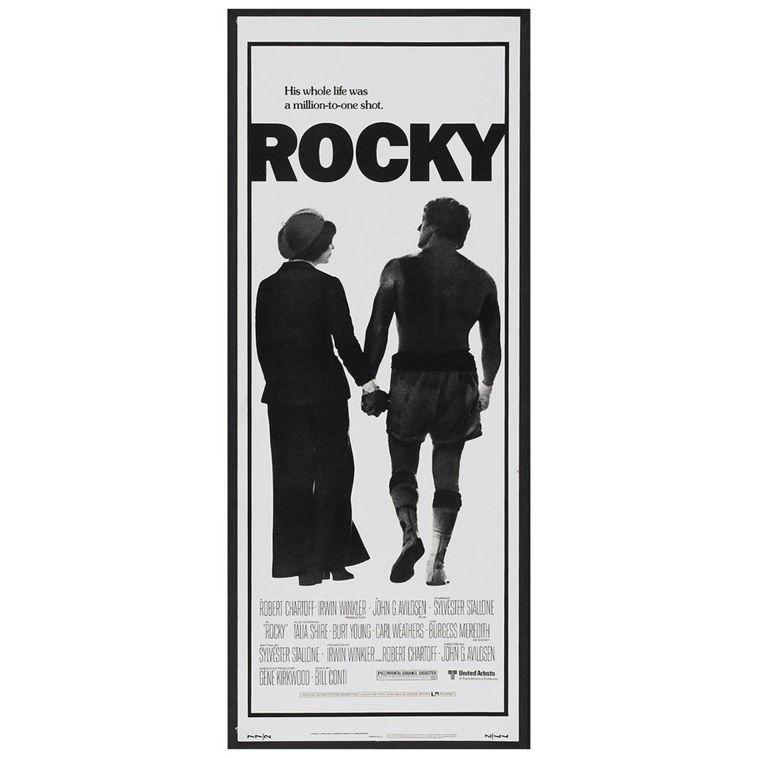 Rocky balboa movie poster on Craiyon