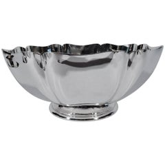 Gorham Sterling Silver Footed Bowl in Standish Pattern