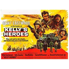 Retro "Kelly's Heroes" Film Poster, 1970