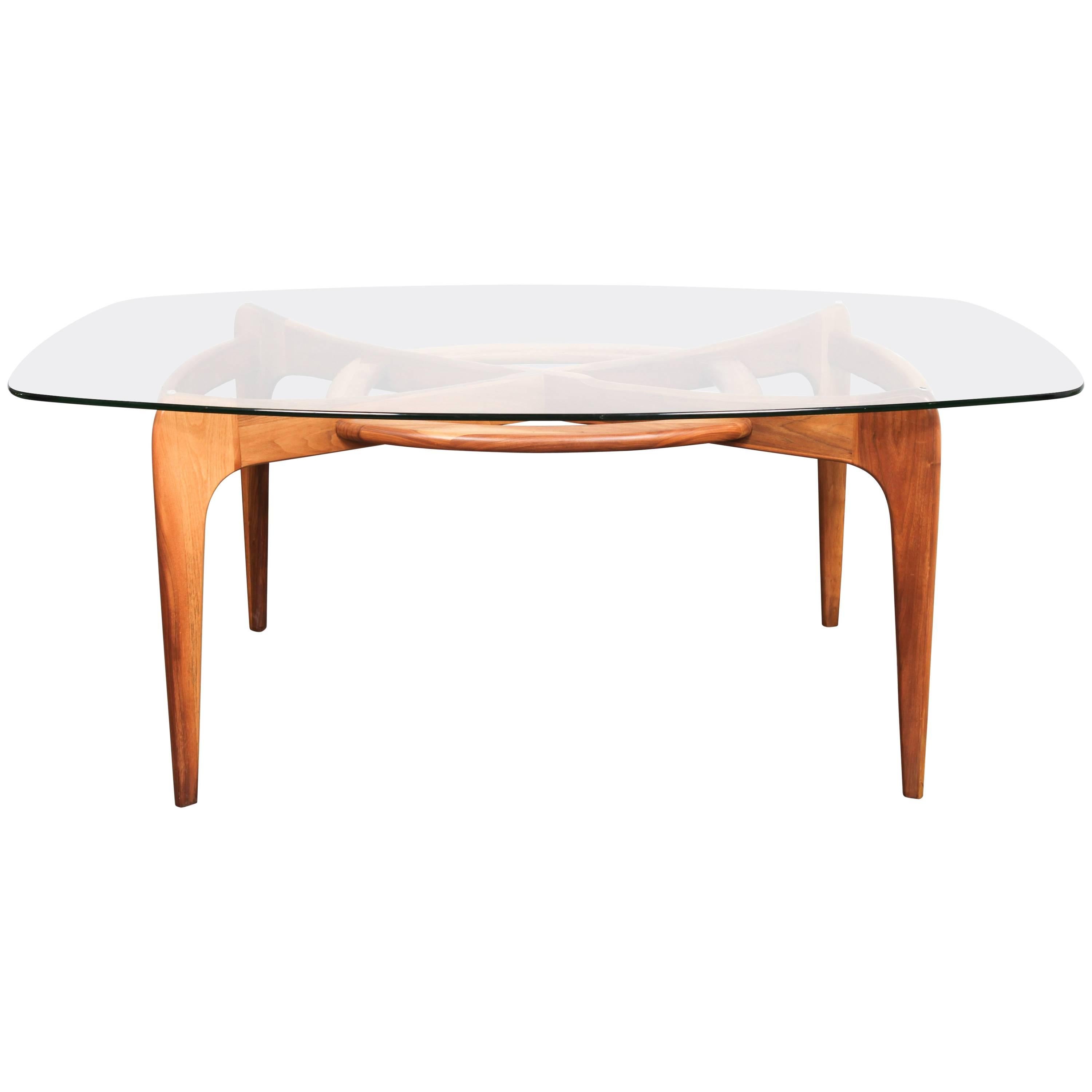 Adrian Pearsall Mid-Century Modern Walnut Dining Table