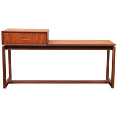 Danish Teak Mid-Century Modern End Table