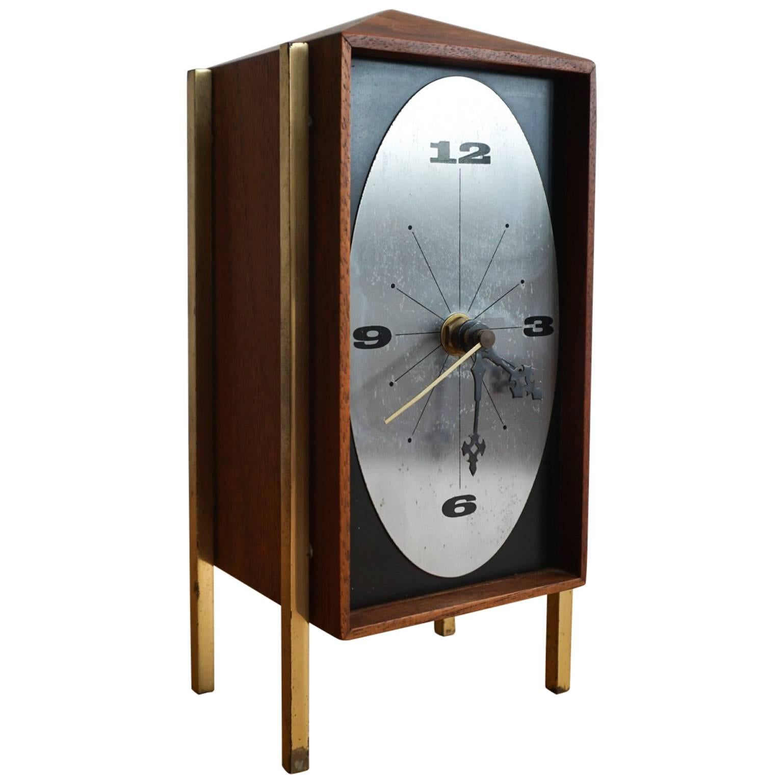 1960s Table Clock by Arthur Umanoff for George Nelson and Associates