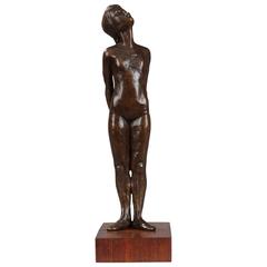 Bronze Figurine "Dancer", by Sterett-Gittings Kelsey, Royal Copenhagen