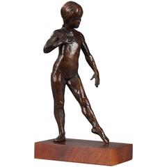 Figurine en bronze : "Dancer":: par Sterett-Gittings Kelsey:: Royal Copenhagen