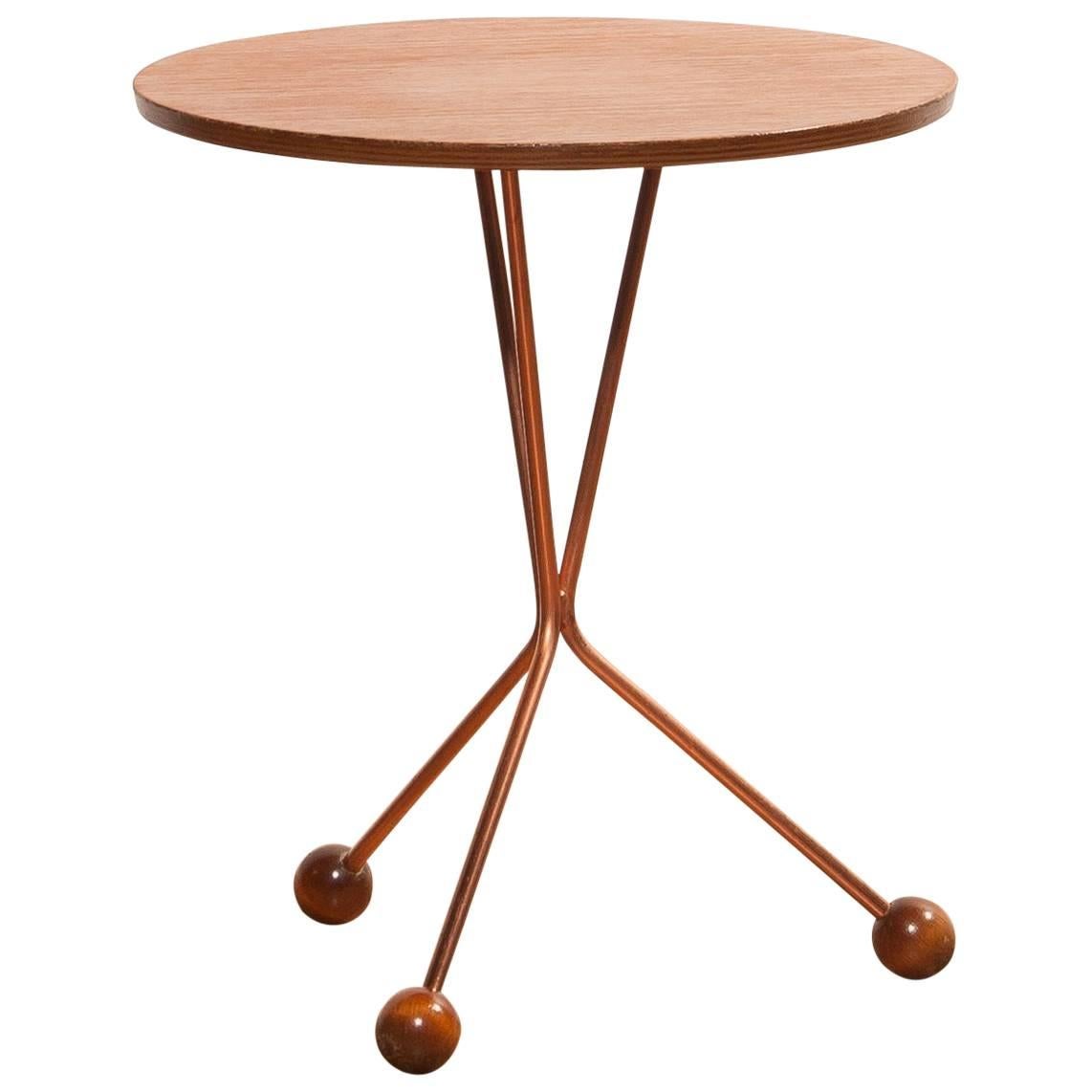 1950s, Beautiful Side-Table by Albert Larsson for Tibro Sweden