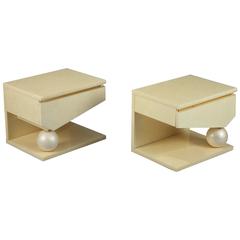 Eric Maville & Jean-Claude Mahey Nightstands 7