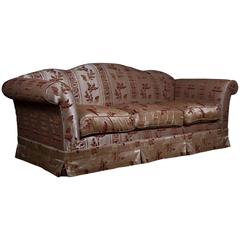 20th Century Original Club Sofa in English Style