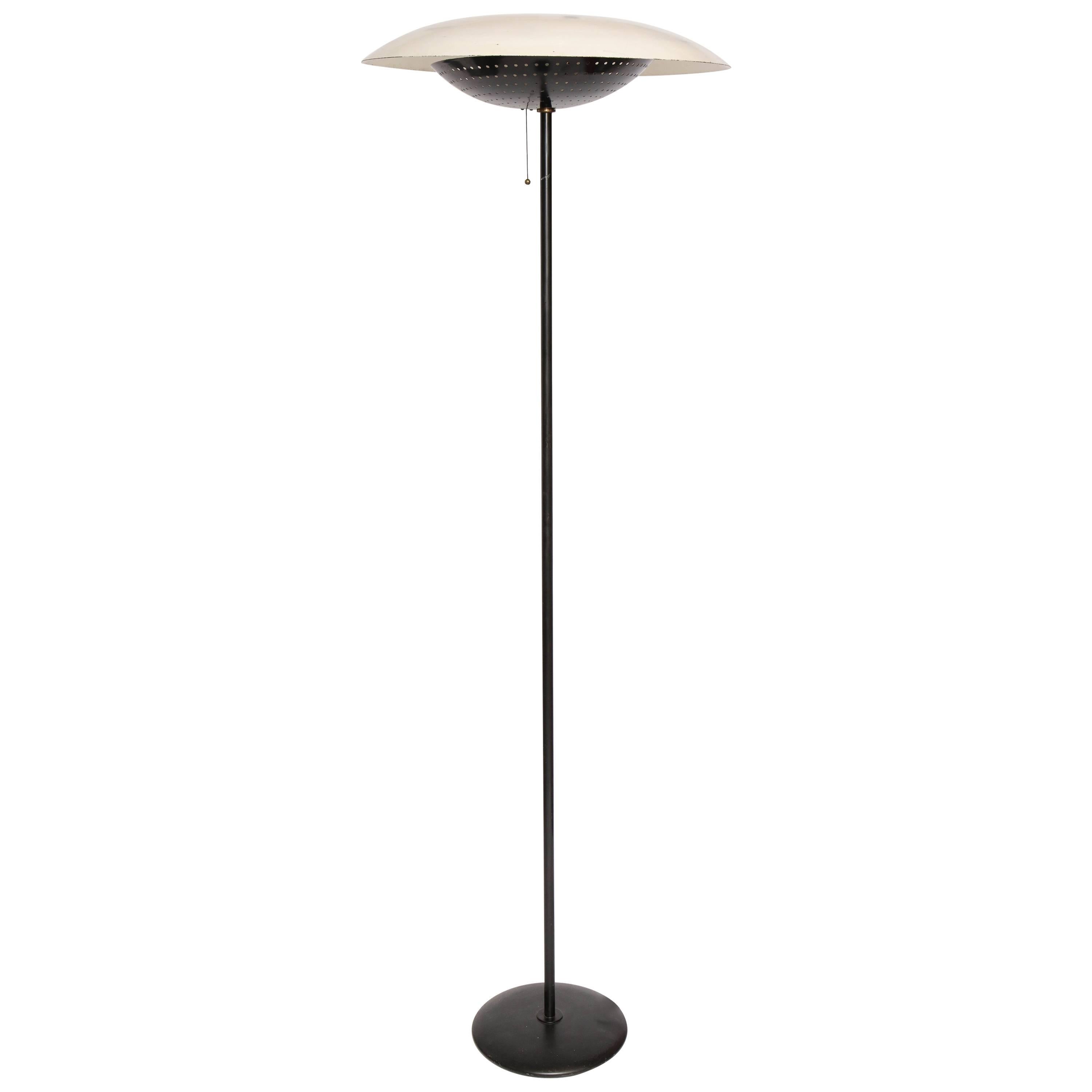  Floor Lamp Mid Century Modern Switzerland, 1950s For Sale