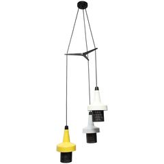 Ceiling Fixture Mid-Century Modern, Italy, 1950s 3