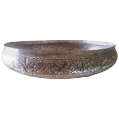 Antique Indian Silver Bowl