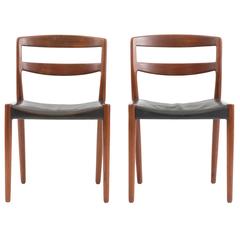 Chairs by Ejner Larsen & Aksel Bender Madsen for Willy Beck 2