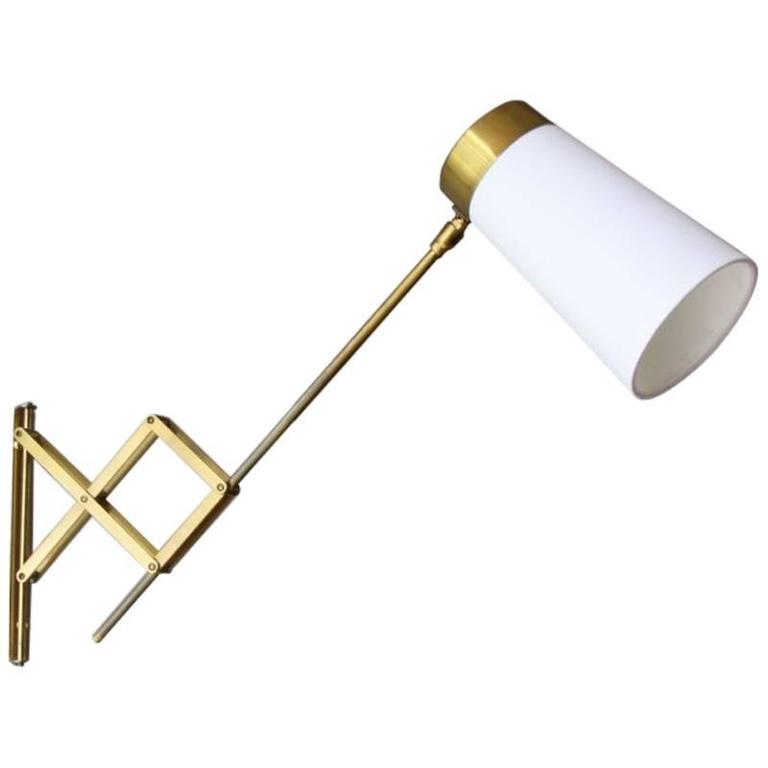 Vintage Danish 1950s Concertina Wall Light 1 at 1stdibs