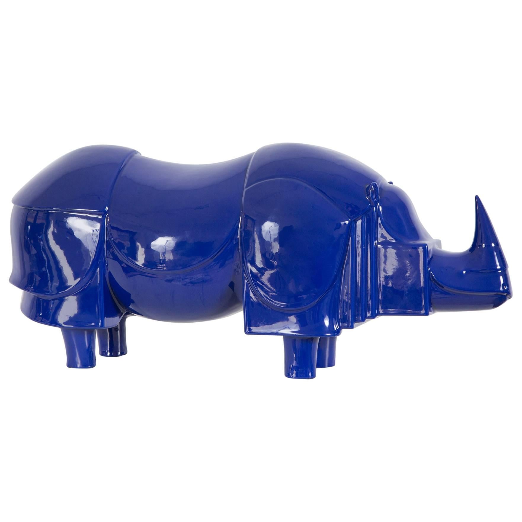 "Rhinoceros Bleu" by Lalanne, 1981
