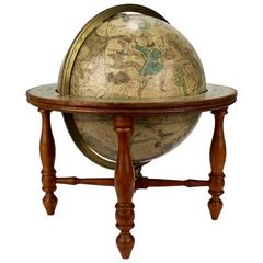 Antique 19th Century Franklin Celestial Tabletop Globe by Nims and Company