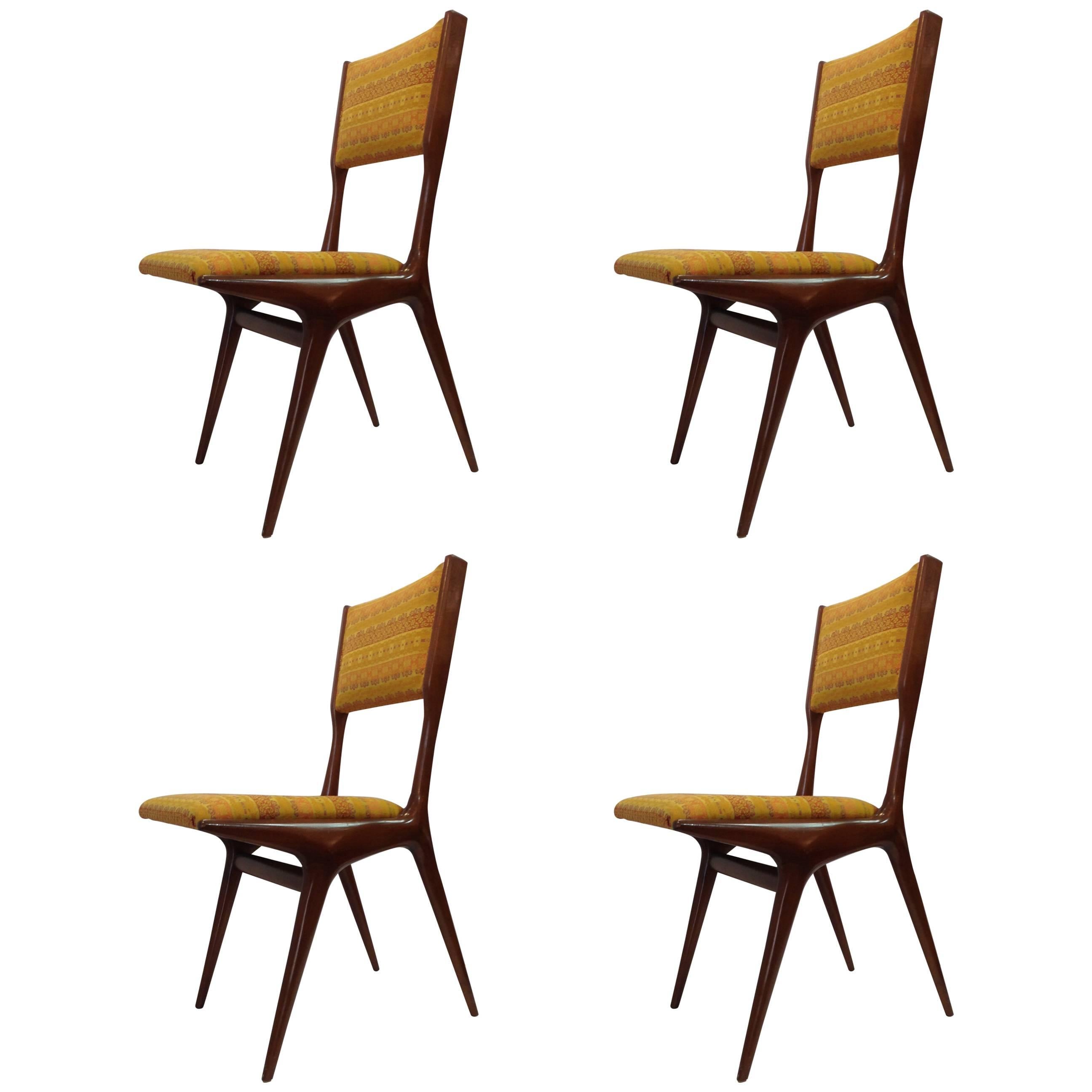 Carlo di Carli Four Chairs M. Singer, New York For Sale