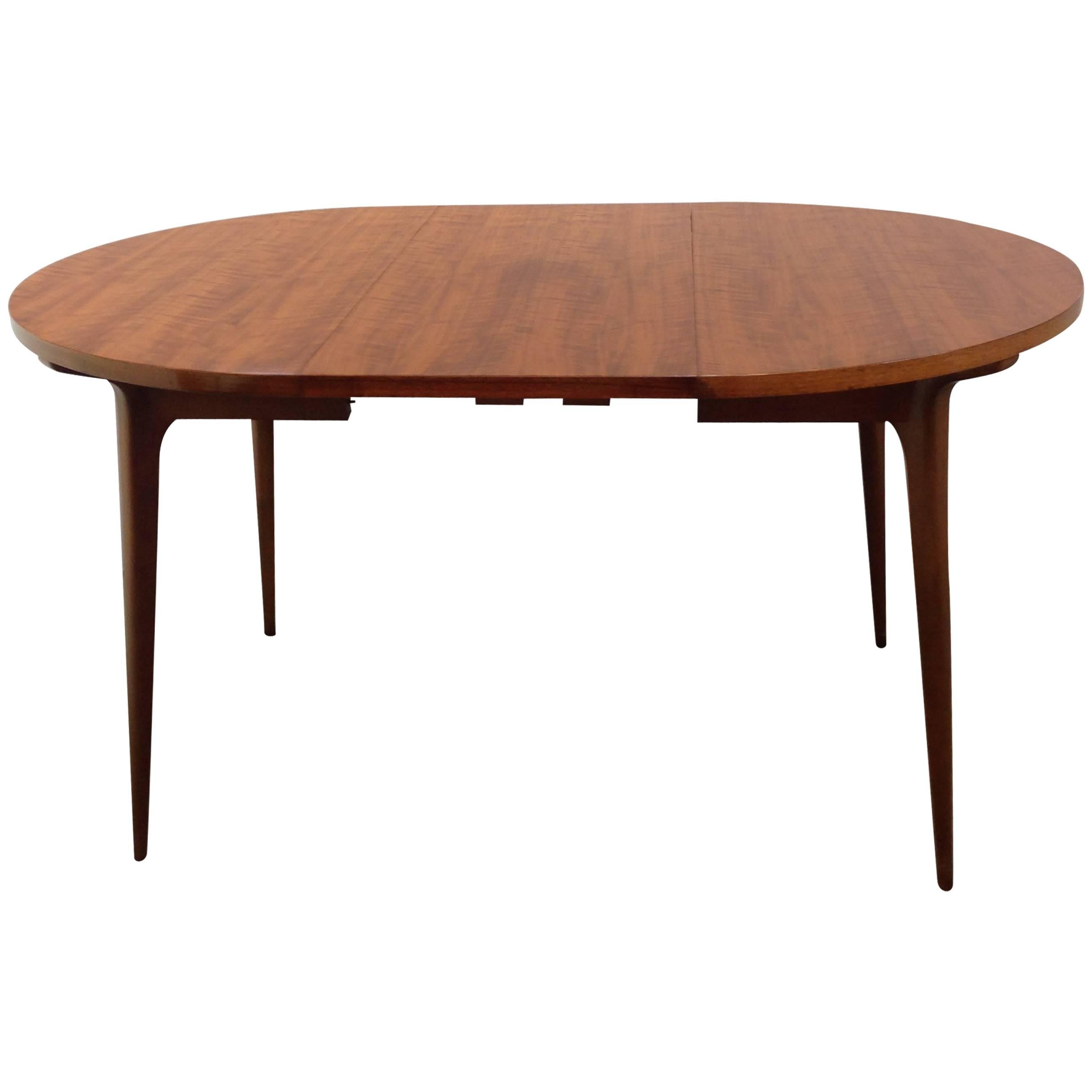 Bertha Schaefer Walnut Dining Table for Singer & Sons, Circa 1957 For Sale