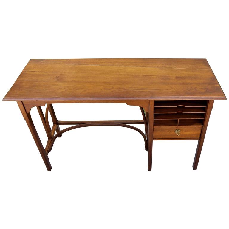 Thonet Bentwood Charming Writing Table Desk 1900s At 1stdibs Thonet Bentwood Charming Writing Table Desk 1900s For