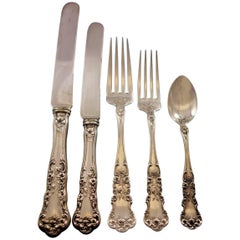 Pansy by International Sterling Silver Flatware Set Service 30 Pieces Floral