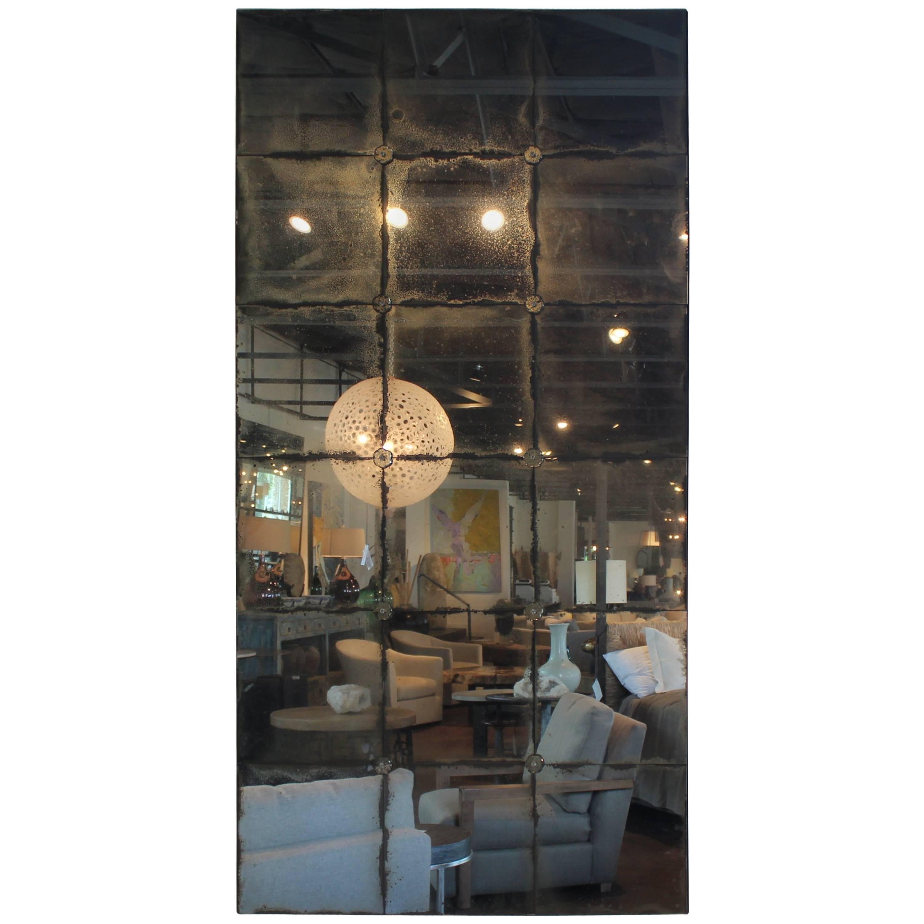 Eighteen Panel Cafe Mirror, France