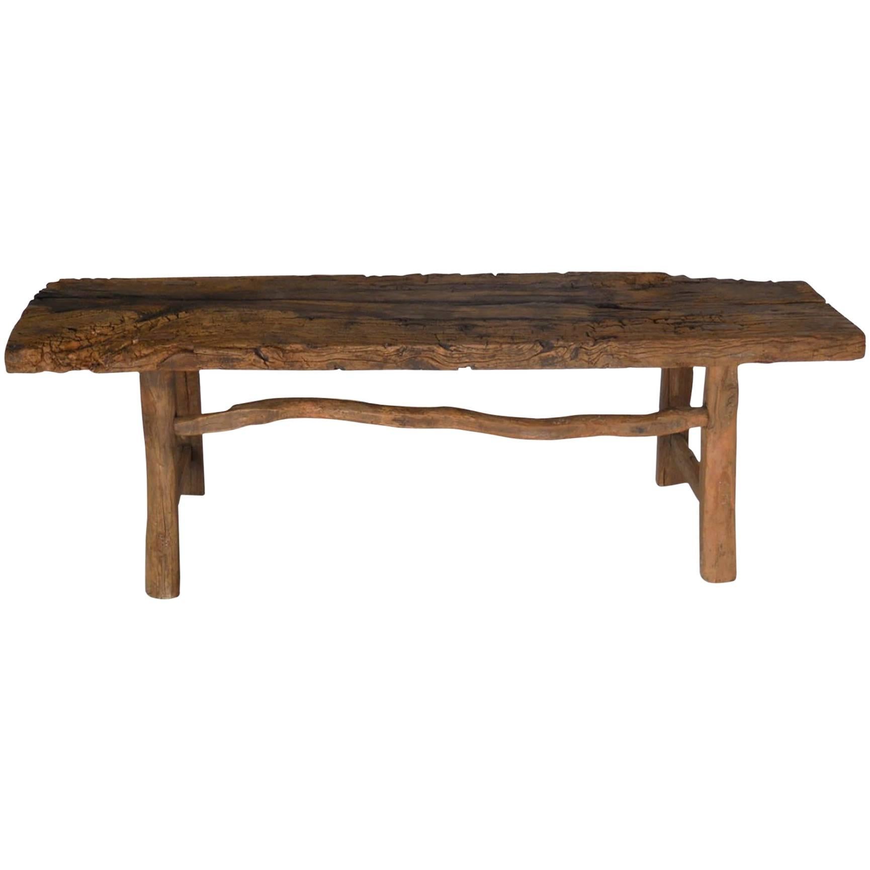 Early Chestnut Bench with Branch Stretcher