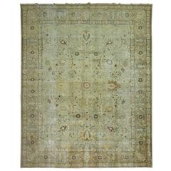 Shabby Chic Persian Tabriz Carpet 1