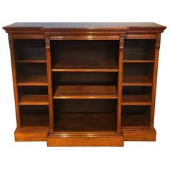Victorian Breakfront Bookcase
