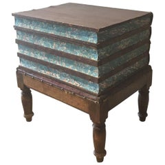 19th Century Faux Book Chest or End Table