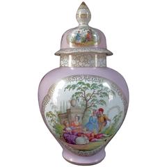 Meissen Augustus Rex Porcelain Ginger Jar