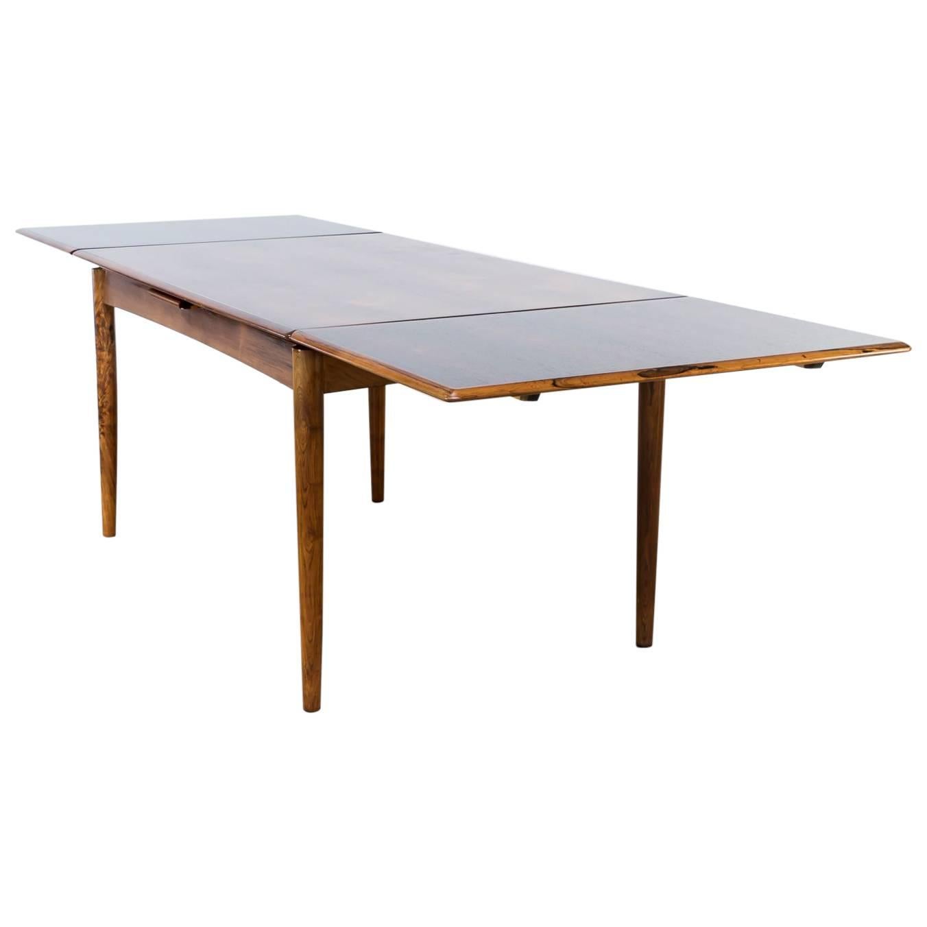 1960s Rosewood Dining Table Attributed to Niels Otto Møller For Sale