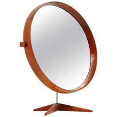 Uno and Osten Kristiansson Luxus Table Mirror, Sweden, 1960 3