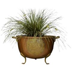 Large 19th Century Copper and Brass Pot