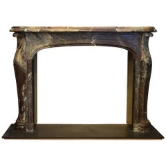 19th Century French Marble Fireplace