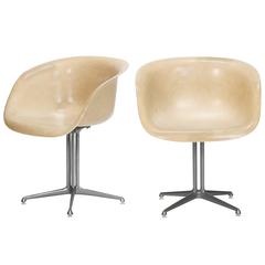 Italian Pair of Eames Chairs for La Fonda by Hermann Miller, 1960s