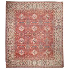 Modern Turkish Rug in the Style of Mohtasham Kashan