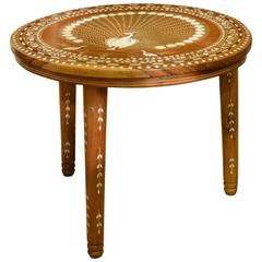 Indian Inlaid Low Coffee Table